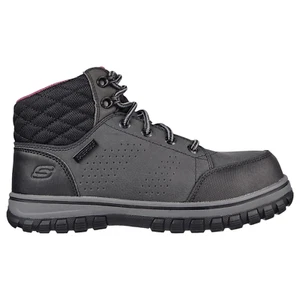 Botas de trabajo negras con puntera compuesta Skechers 108004 McColl para mujer - Imagen 1 de 7