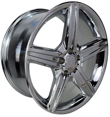 18 Wheels Rims Fits Mercedes Benz Chrome SL500 SL CLS E350 E550 SL600 E300 CLK - Image 1 of 4