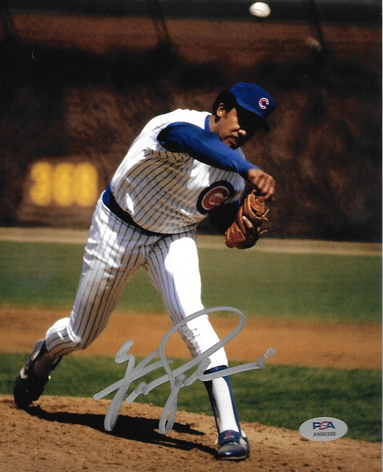 FERGIE JENKINS signed autographed CHICAGO CUBS 8X10 photo HOF w/ COA PSA AN90308 - Image 1 of 1