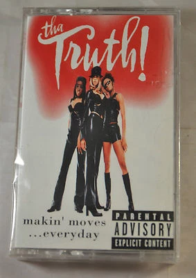 Makin’ Moves Everyday by Tha Truth! Cassette Tape New Sealed R&B Soul - Image 1 of 4