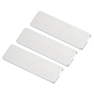 2.73 x 0.78inch Engraved Badge Blanks3pcs Metal Name Tags Kit Round Corners w... - Picture 1 of 6