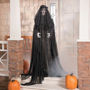 Mourning Glory Halloween Decoration, Haunted House, Scary Home Decor, 67" Tall - Picture 1 of 2