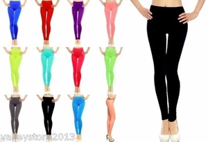 Lote de Leggings Ajustados Ajustados Básicos Sin Costuras Ajustados Stretchings Spandex - Imagen 1 de 41