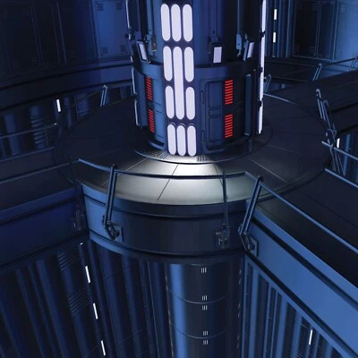 Reactor Pasarela Estrella de la Muerte Guerra de las Galaxias 1/6 IKEA Detolf 15x15 Diorama Telón de Fondo Foto 1 de 4