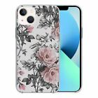 Silicone Phone Case Soft Cover Flower Floral Pattern iPhone 12 13 Samsung 20 21