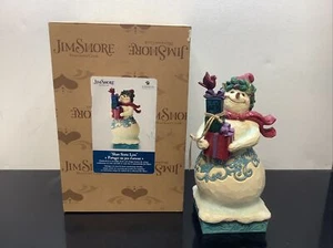 Jim Shore Figur Share Some Love Heartwood Creek Weihnachten Schneemann selten NEU - Bild 1 von 8