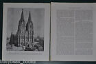 1914 GERMANY magazine article, pre-WWI, people, history etc German Nation