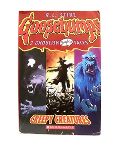 Goosebumps and R.L. Stine "CREEPY CREATURES" # 1 (2006, Graphix, Scholastic) - Imagen 1 de 4