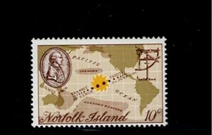 Norfolk Island Scott #122, Single 1969 Complete Set FVF MNH - Picture 1 of 1