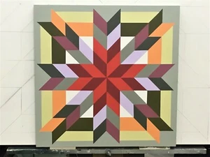 Barn Quilt Art hand painted - Picture 1 of 1