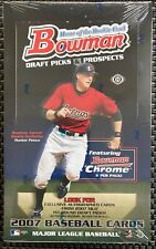 2007 Bowman Draft Baseball Hobby Box - Free Priority Shipping