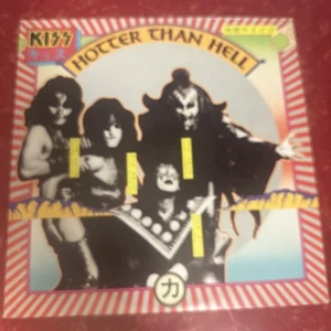 Kiss - Hotter Than Hell - LP Vinyl EX/EX Ultrasonically Cleaned - Bild 1 von 10