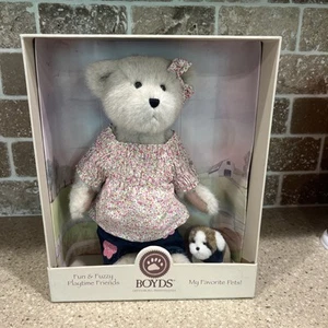 Boyds Bears Maddie & Abbey the Dog Retired Collectible with Original Box Fuzzy - Picture 1 of 15