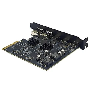 Adaptateur PCI Express X4 vers 3 ports type C + 2 ports USB3.2 Gen2 10Gbps ASM31429361 - Photo 1/6