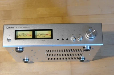 Röhren Vorverstärker PA-03 MKII  w/ VU Meter 6N11 Standard Balanced pans - Bild 1 von 4