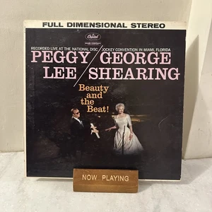 Peggy Lee / George Shearing – Beauty And The Beat! - Vinyl Record LP - VG+/VG - Picture 1 of 2