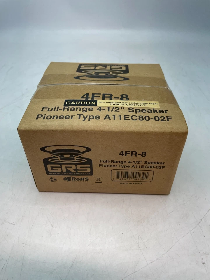 Controlador de altavoz de rango completo GRS 4FR-8 4,5", 8 Ω Pioneer A11EC80-02F con 2 canales Foto 1 de 1