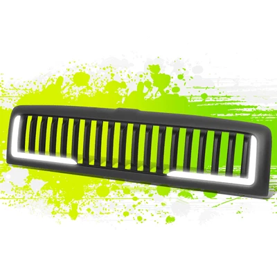 Parrilla de parachoques LED vertical mate para Dodge Ram 1500 94-01 2500 3500-02 Foto 1 de 4