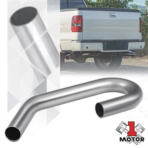 45&180 Degrees U-Bend 18 Gauge 2"OD Steel High Air Flow Exhaust Pipe Turbo Hose - Imagen 1 de 6