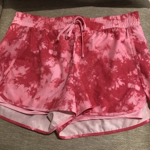 Velocity Pink Print Shorts with Solid Pink Shorts Inside ~ Size XL - Picture 1 of 3