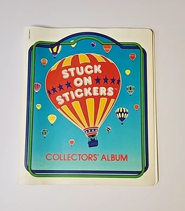1983 Stuck On Sticker Collectors’ Album Kits 1, 5, & 6 Scholastic 3 Ring Binder - Picture 1 of 5