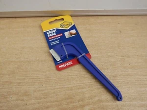 VITREX 102420 SLIM TUNGSTEN CARBIDE GRIT TILING GROUT RAKE - Picture 1 of 2