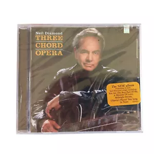 2001 NEIL DIAMOND THREE CHORD OPERA CD NEW STOCKING STUFFER LF - Foto 1 di 3