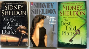 Sidney Sheldon 3 x Small Paperbacks Master Of The Game and 2 More - Picture 1 of 12