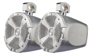 Powerbass XL-POD10LR Marine 150W-RMS 10" Long Range Speaker Pod w/ RGB Lights - Picture 1 of 2