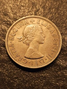 Großbritannien two (2) Shillings 1960 - Queen Elizabeth II - Bild 1 von 2