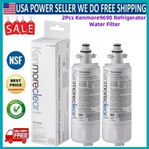2 Pack 9690 Kenmore 469690 Replacement Refrigerator Water Filter Fit LG LT700P - Picture 1 of 10