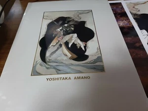 Yoshitaka Amano Print 4 Set Japan ARTVIVANT GEBRAUCHT - Bild 1 von 6