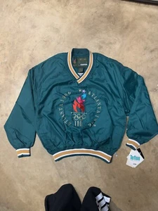 Vintage Starter Atlanta 1996 Olympics Pullover Jacket - Sz M - Picture 1 of 5