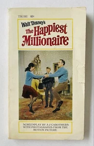 Walt Disney’s The Happiest Millionaire Screenplay By A.J. Carothers PB ￼1968 1st - Picture 1 of 13