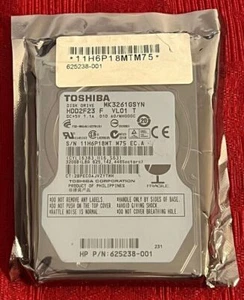Disque dur Toshiba 320 Go HDD MK3261GSYN. - Photo 1/1