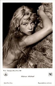 MARION MICHAEL :GERMAN FILM & TV  ICON :2ND GERMAN  ACTRESS TO BE NUDE ON SCREEN - Picture 1 of 3