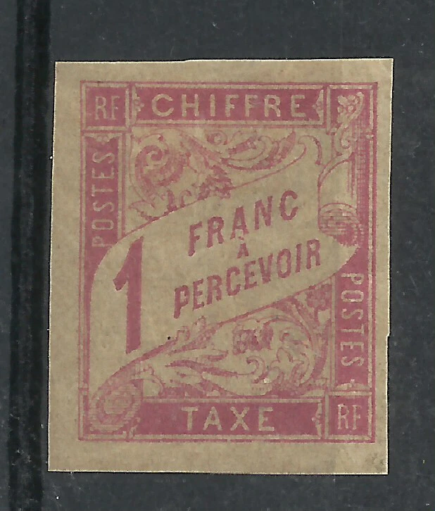 FRANCE, YV # TAXE, 39, MH, ALTERED GUM - Image 1 of 1