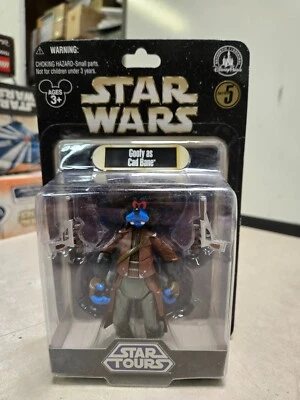 Boneco de ação Star Wars Star Tours Pateta como Cad Bane série 5 parques da Disney - Imagem 1 de 4