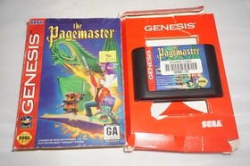 Pagemaster (Sega Genesis) with Box No Manual