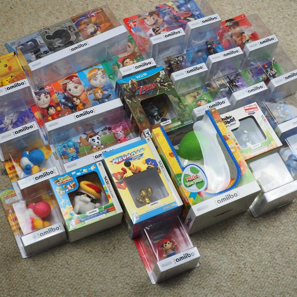 Lote Personalizado Amiibo Elige y Elige Paquete Smash Bros Zelda Mario Nintendo Foto 1 de 1