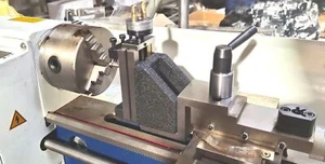 Mini Lathe Vertical Slide Mounted on Z Type Caste Iron Angle Plate -Direct Fit - Picture 1 of 6