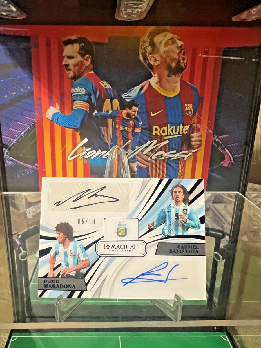 241★サッカー★gabriel batistuta★prostarsフィギュア Panini Gabriel Batistuta Soccer Sports Trading Cards