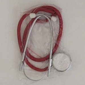 Medizinisches rotes Stethoskop Erwachsene Arzt Krankenschwester - Bild 1 von 2