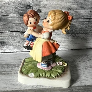 Lefton Ceramic Figurine Dollhouse Series by Marika AS IS Taiwan 1057 - Picture 1 of 6