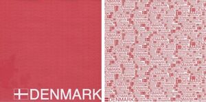 DENMARK country 1 sheet Scrapbook Paper double-sided Reminisce PSP021