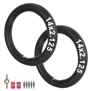 14X2.125 Bike Inner Tube for Gas Electric Scooters 14 Inch E-Bike Wheel Tire ... - Picture 1 of 6