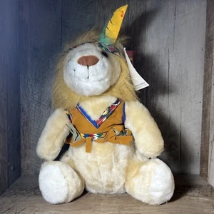 👑 Juguetes de peluche vintage Pick A Pet Lion A&B novedad Brooklyn Toy Co con etiquetas - Imagen 1 de 5