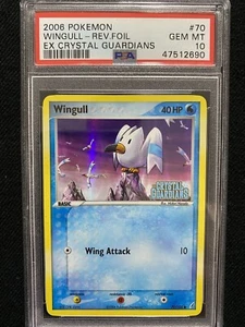 Pokemon EX Crystal Guardians 2006 lámina inversa 70/100 PSA 10 gemas como nuevo - Imagen 1 de 2