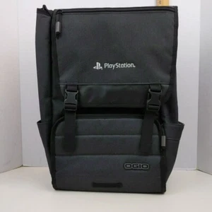 PlayStation OGIO Backpack Black Laptop Bag Gaming Gear Travel Case Adjustable  - Picture 1 of 9