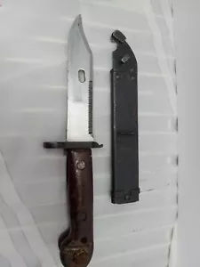 Kalter Krieg rumänisches Bajonett und Scheide Bakelit Griff - Bild 1 von 10